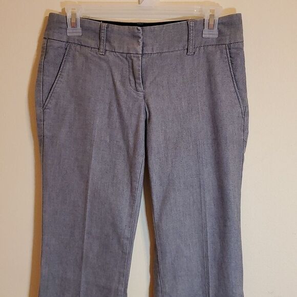 The Limited gray wide leg jeans size 2 - Picture 3 of 11
